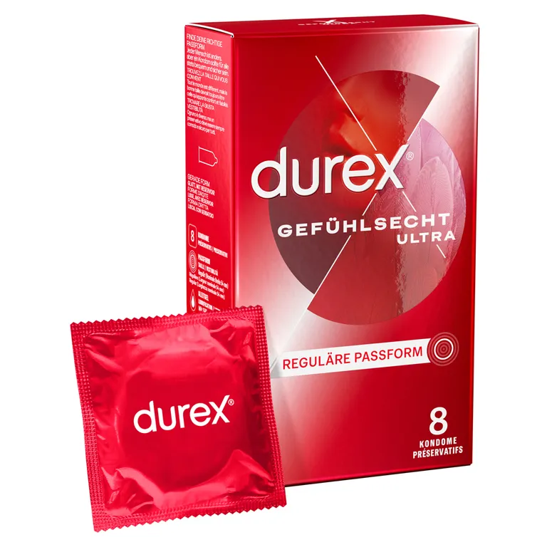 shopapotheke durex® Gefühlsecht Ultra Kondome