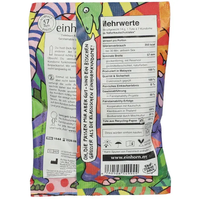 Shopapotheke Einhorn Condoms Tyrannosaurus