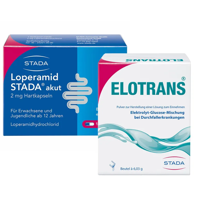 shopapotheke Elotrans® + Loperamid STADA® akut 2mg