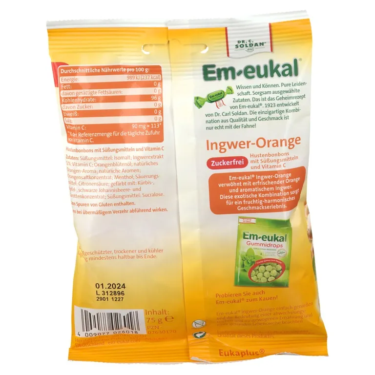 Shopapotheke Em-eukal® Ingwer-Orange