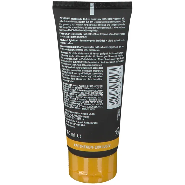 Shopapotheke Ensbona® Teufelssalbe Heiß®