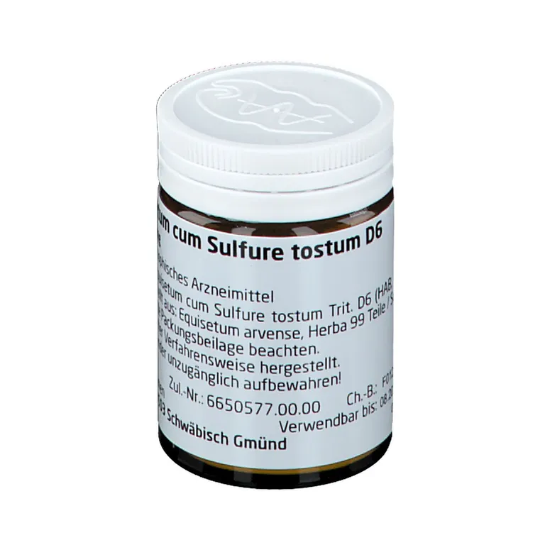Shopapotheke Equisetum Cum Sulfure Tostum D6