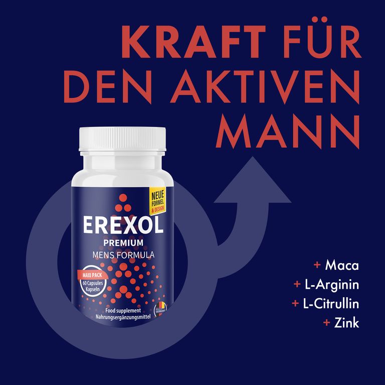 Shopapotheke Erexol Kapseln - Im Großen Maxi-Pack