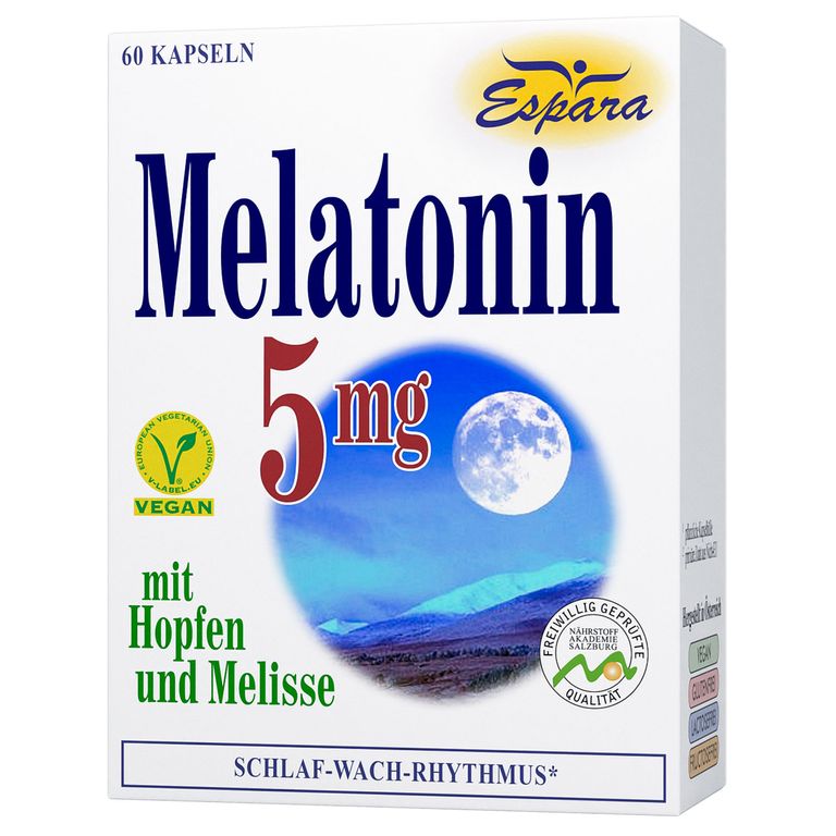 shopapotheke Espara Melatonin 5mg Kapseln