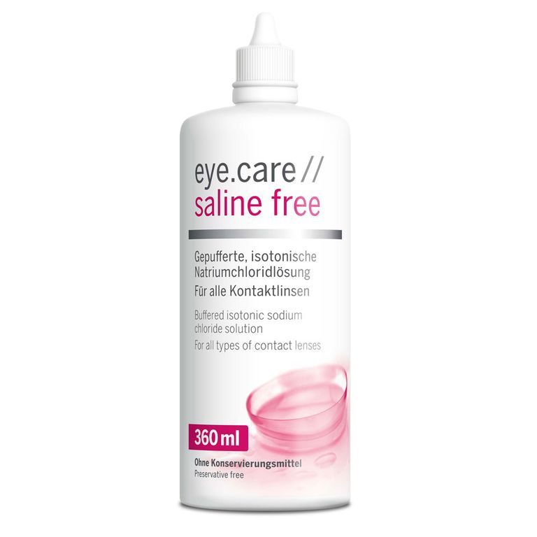 shopapotheke eye.care // saline free