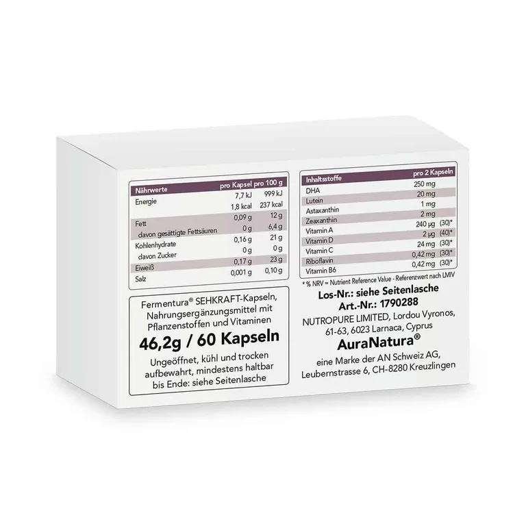 Shopapotheke Fermentura® Sehkraft
