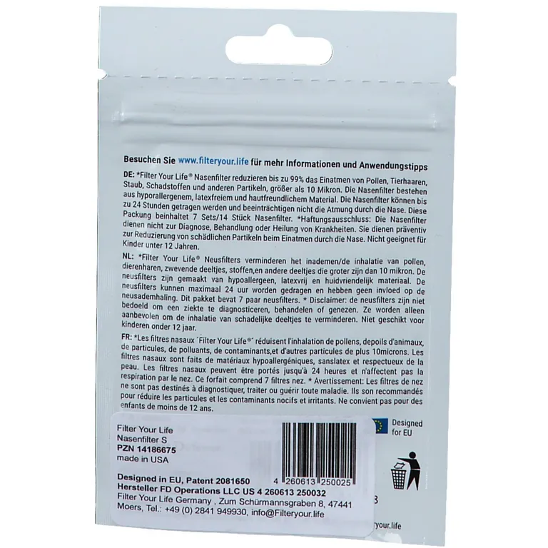 shopapotheke Filter your life Nasenfilter