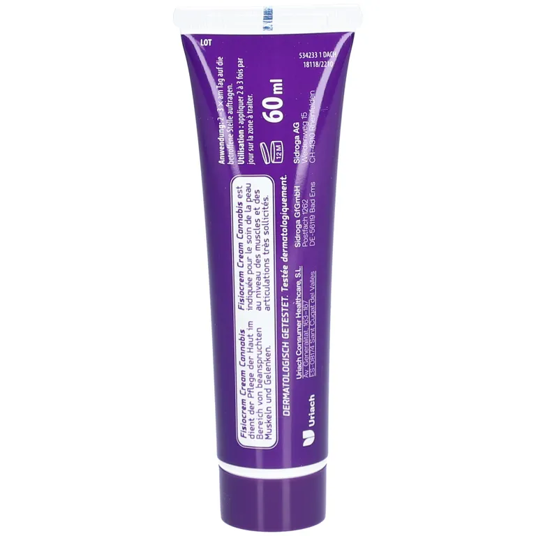 Shopapotheke Fisiocrem Cream Cannabis