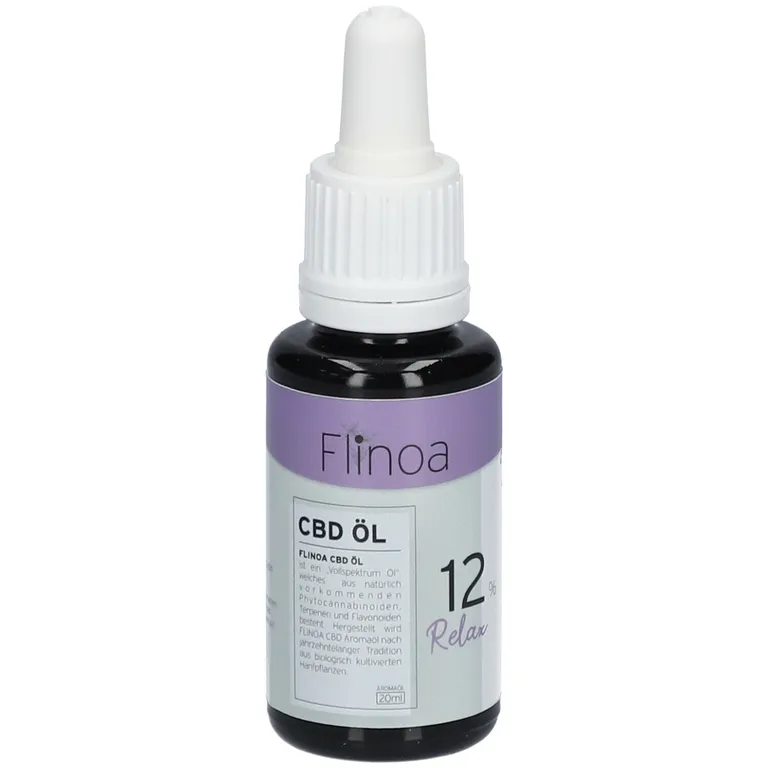 shopapotheke Flinoa RELAX Vollspektrum CBD Öl 12 %