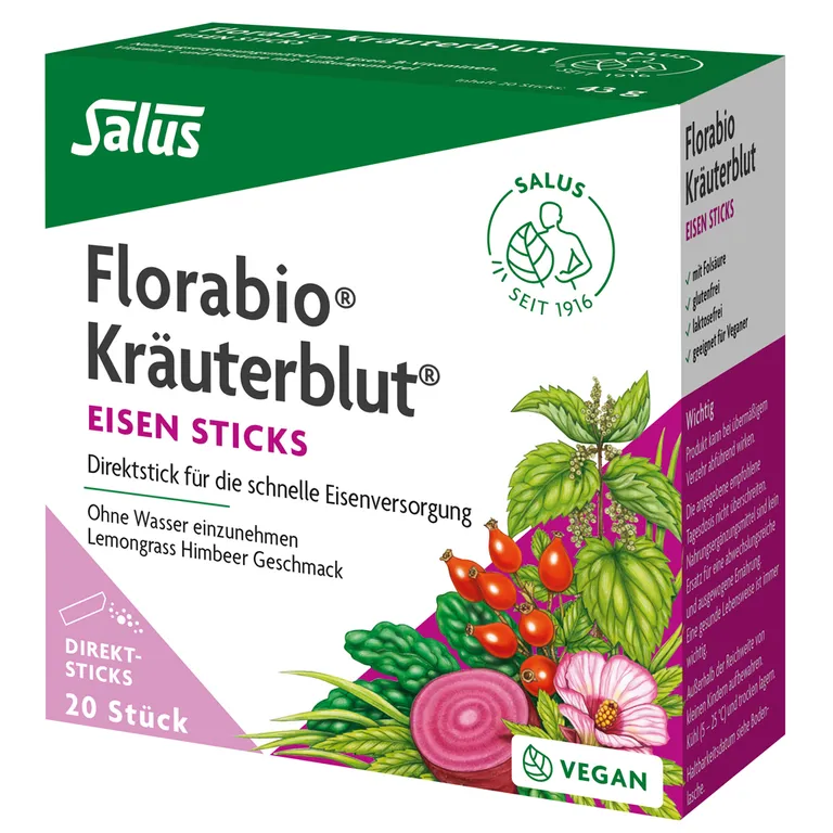 shopapotheke Florabio Kräuterblut Eisen Sticks