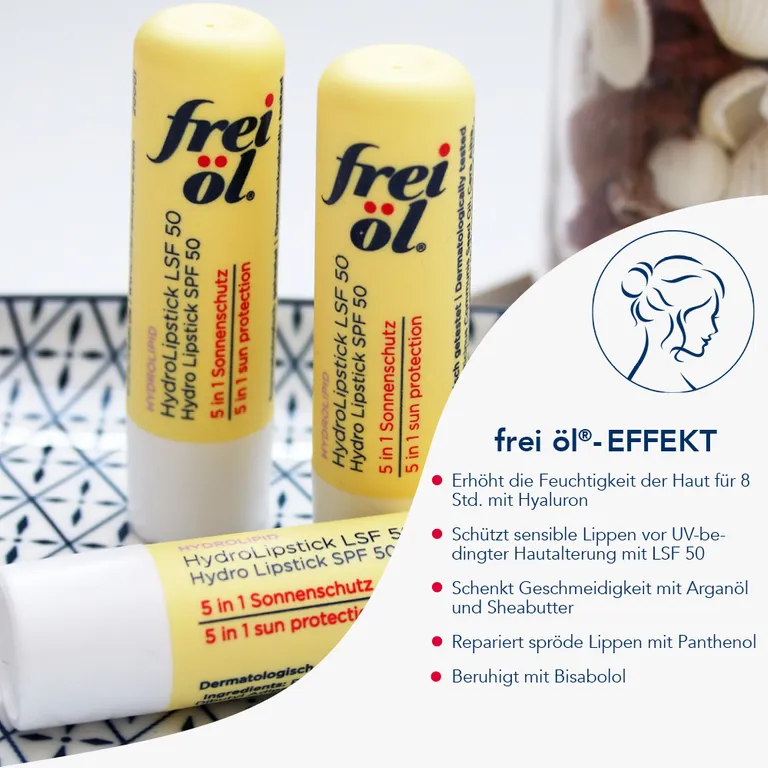 Shopapotheke Frei öl® HydroLipid Lipstick LSF 50
