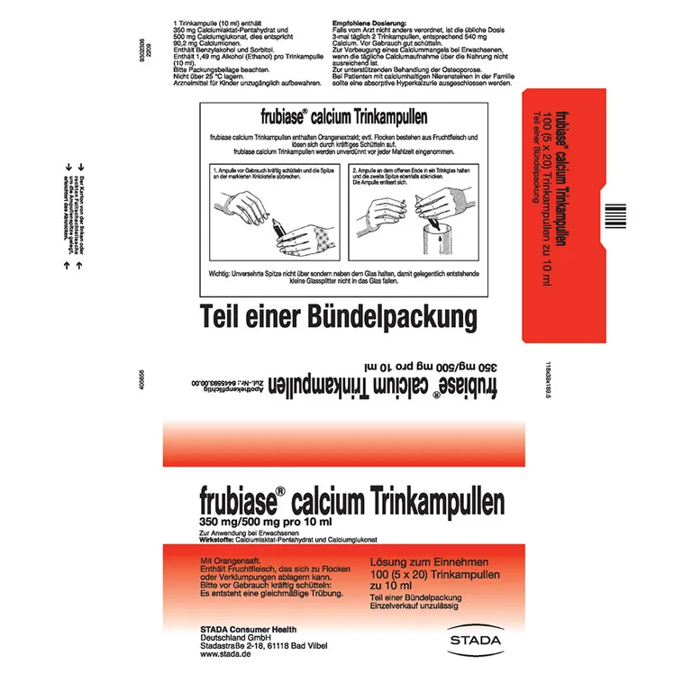 Shopapotheke Frubiase® Calcium Trinkampullen