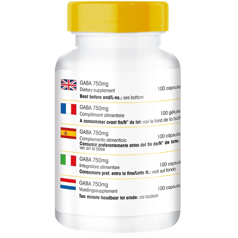 Shopapotheke GABA 750mg Gamma-Aminobuttersäure