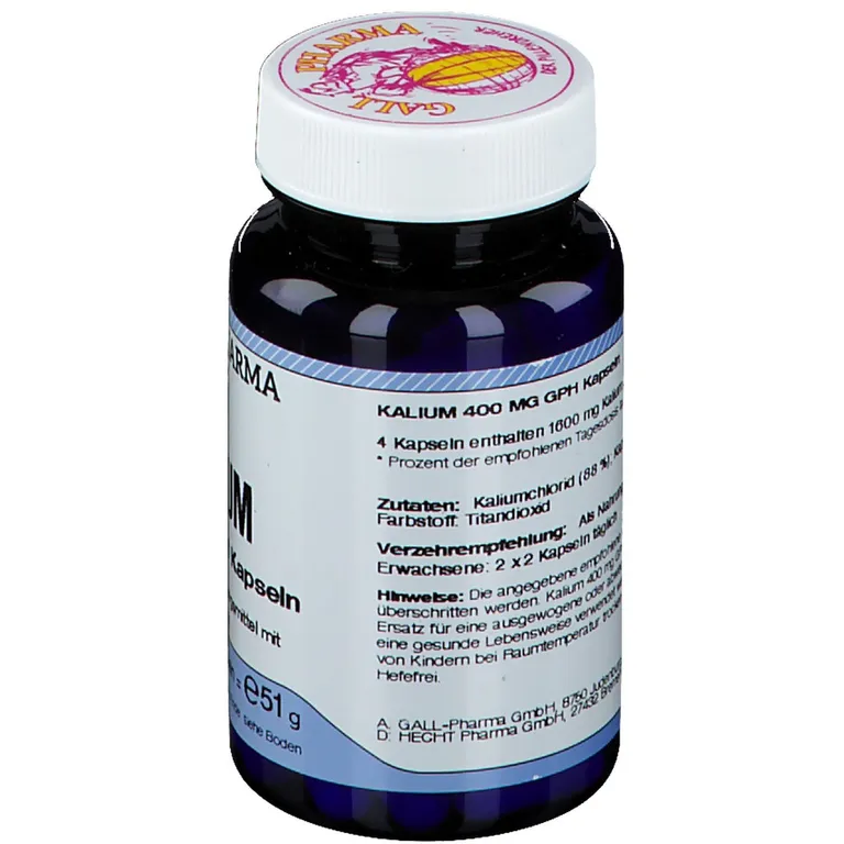Shopapotheke GALL PHARMA Kalium 400 Mg GPH Kapseln
