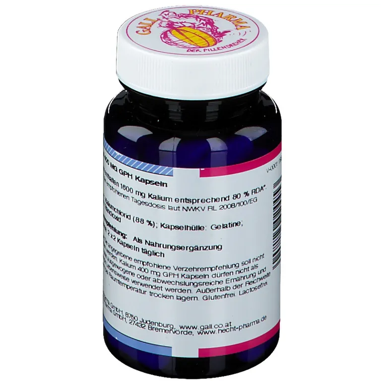 Shopapotheke GALL PHARMA Kalium 400 Mg GPH Kapseln