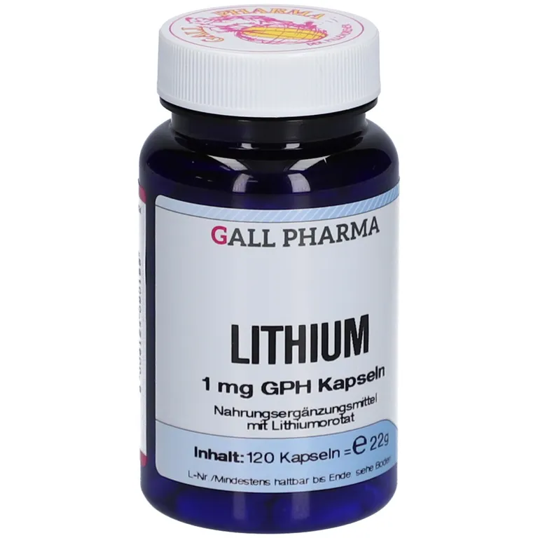 Shopapotheke GALL PHARMA Lithium 1 Mg GPH Kapseln