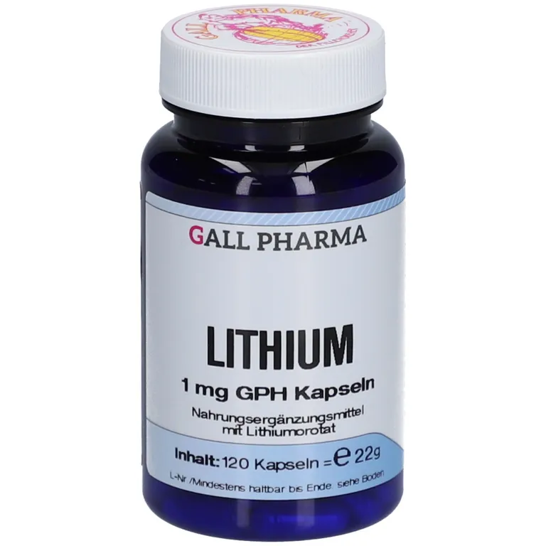 shopapotheke GALL PHARMA Lithium 1 mg GPH Kapseln