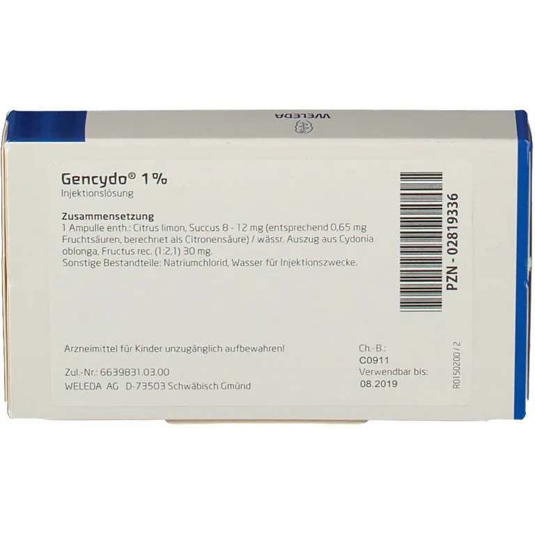 Shopapotheke Gencydo 1 %