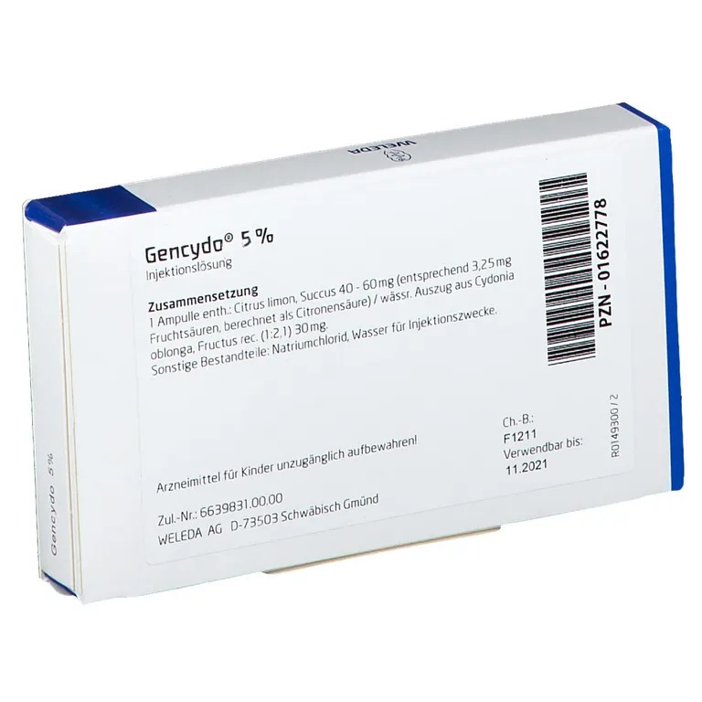 Shopapotheke Gencydo 5 %