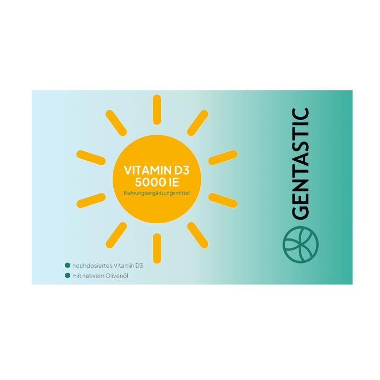Shopapotheke Gentastic Vitamin D3 5.000 I.E