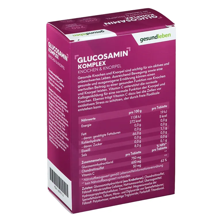 Shopapotheke Gesundleben GLUCOSAMIN KOMPLEX
