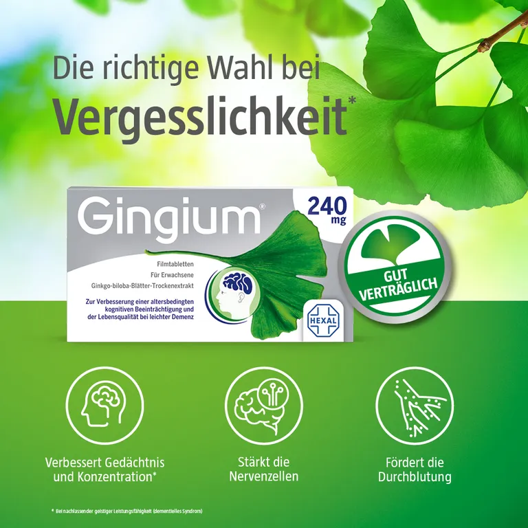 Shopapotheke Gingium® 240 Mg