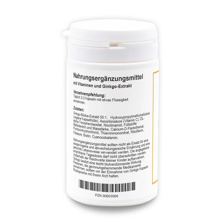 Shopapotheke Ginkgo-Biloba Kapseln