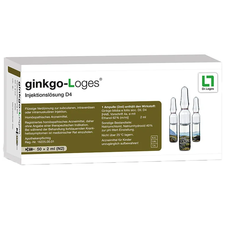 shopapotheke ginkgo-Loges® Injektionslösung D4