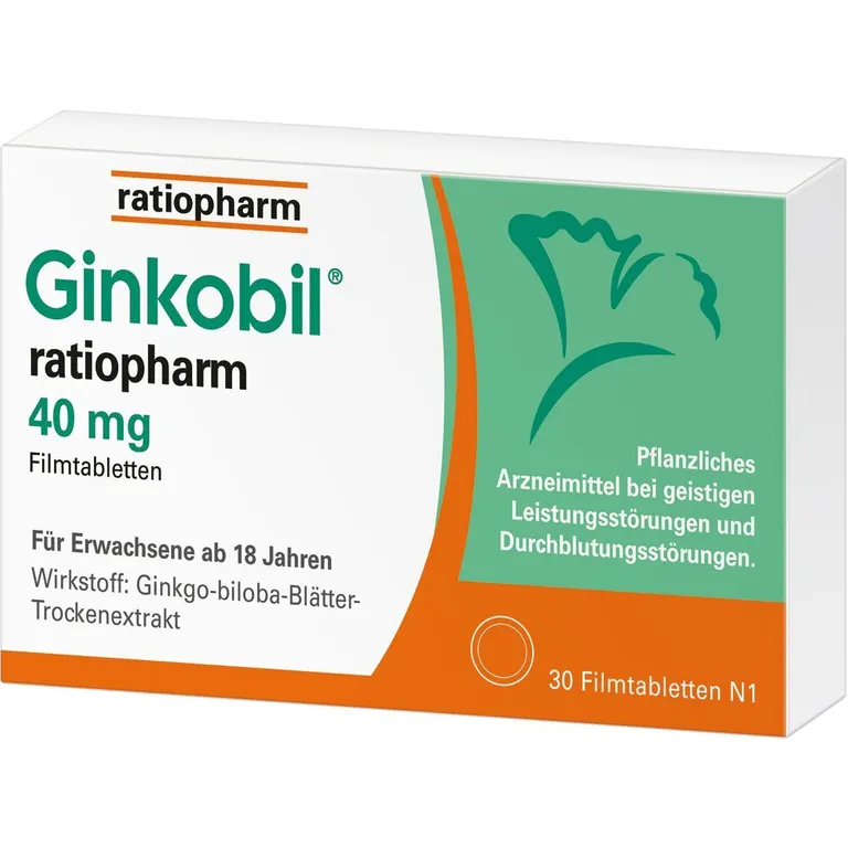 Shopapotheke Ginkobil® Ratiopharm 40 Mg