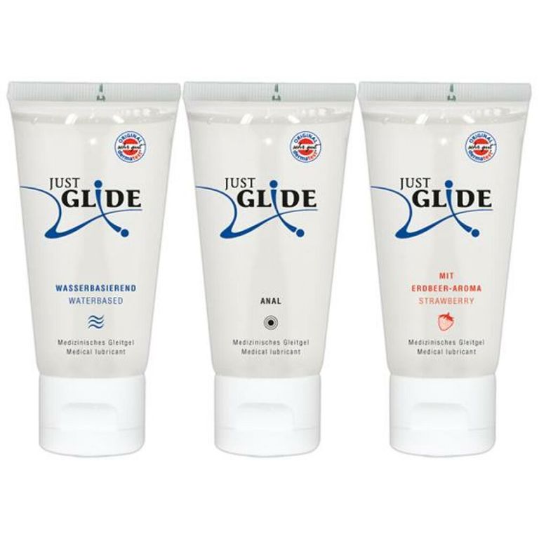 Shopapotheke Gleitgel-Set „Just Glide“ 3-teilig