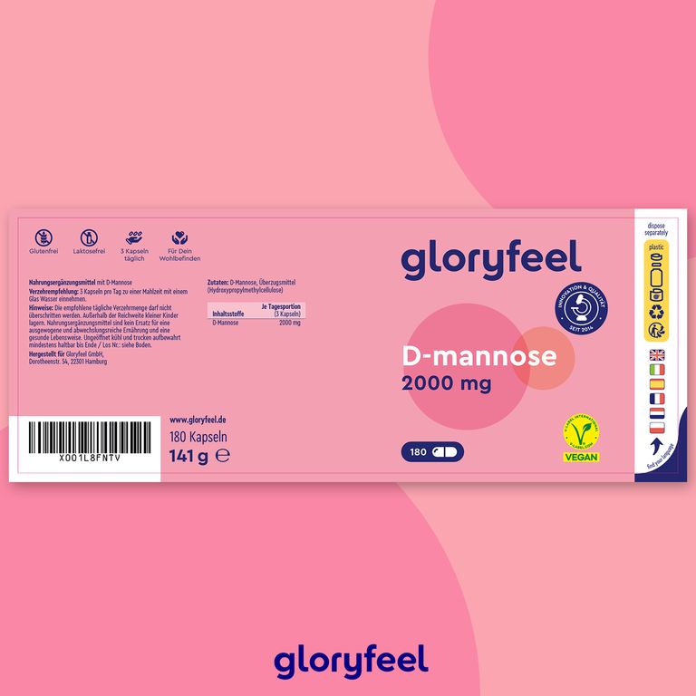 Shopapotheke Gloryfeel D-Mannose