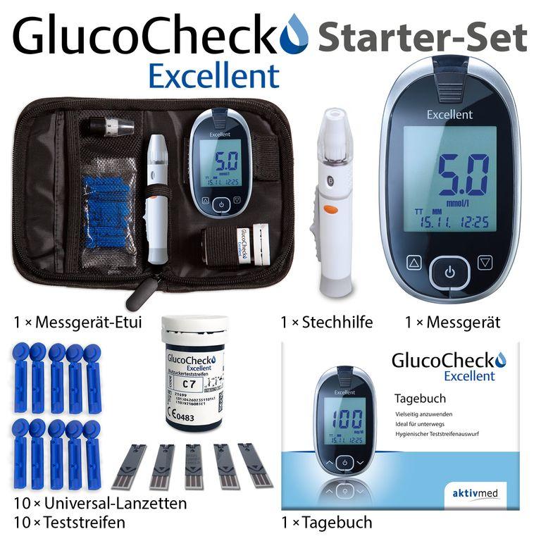 Shopapotheke GlucoCheck Excellent Messgerät (mmol/L)