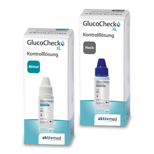 Shopapotheke GlucoCheck XL Kontrolllösung (normal)