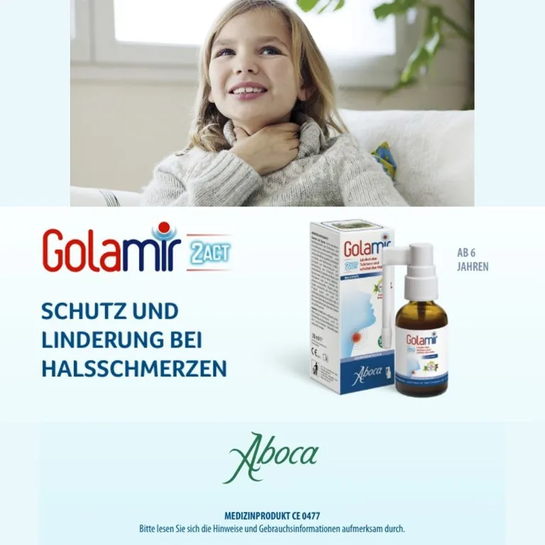 Shopapotheke Golamir 2Act Halsspray