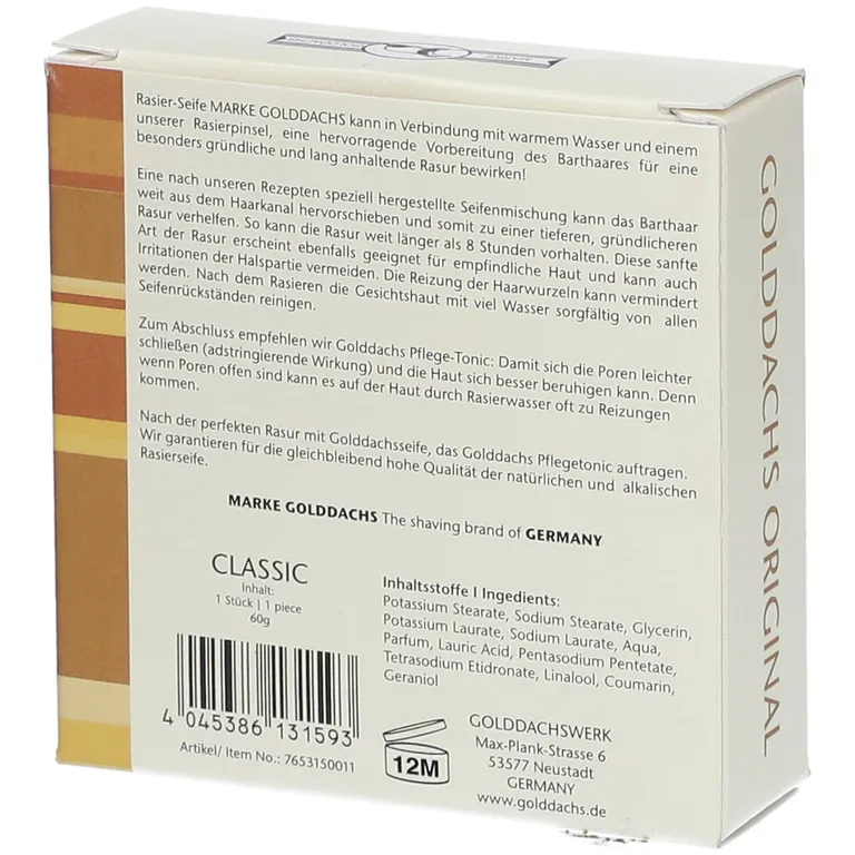 Shopapotheke GOLDDACHS Rasierseife Classic