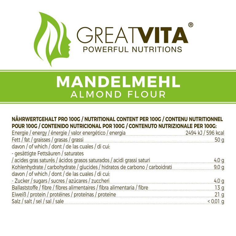 Shopapotheke GreatVita Mandelmehl