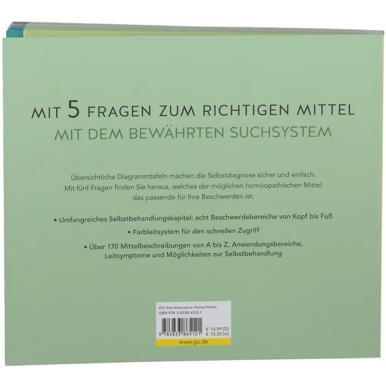 Shopapotheke GU Quickfinder Homöopathie