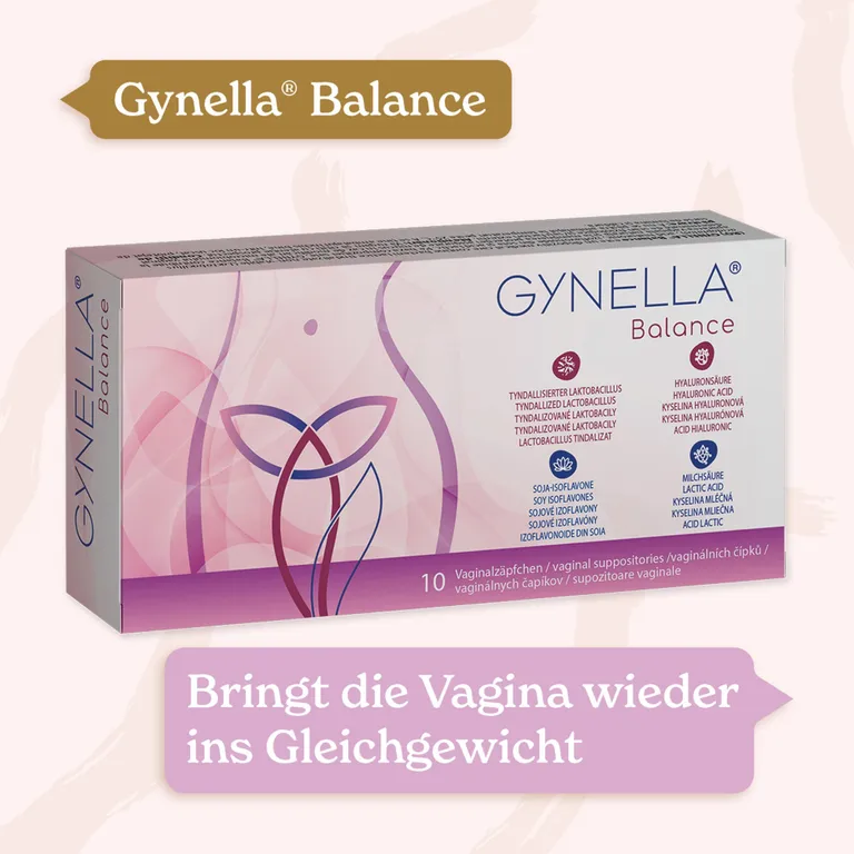 Shopapotheke GYNELLA® Balance Vaginalzäpfchen
