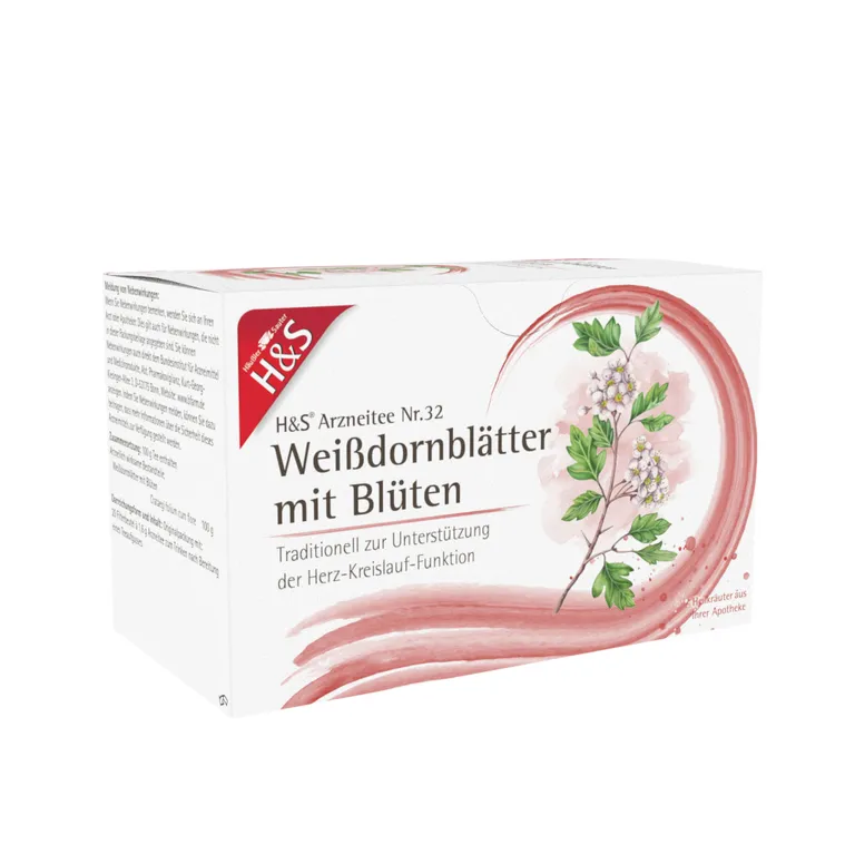 Shopapotheke H&S Weissdornblätter Mit Blüten Nr. 32