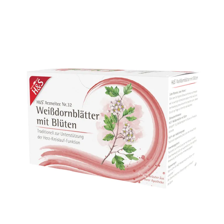 Shopapotheke H&S Weissdornblätter Mit Blüten Nr. 32