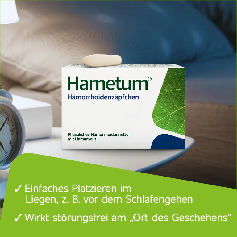 Shopapotheke Hametum® Hämorrhoidenzäpfchen