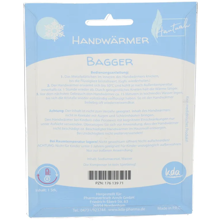 Shopapotheke Handwärmer Bagger