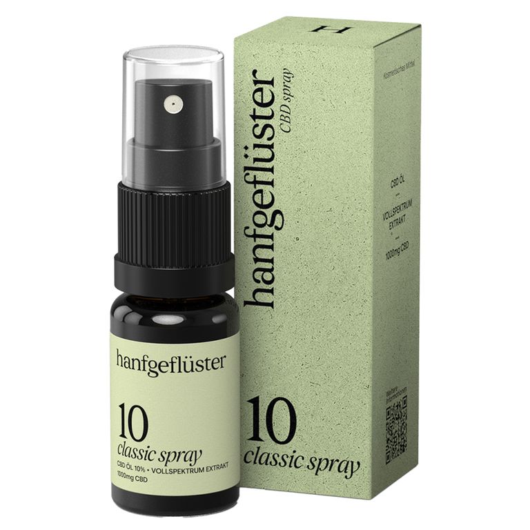 shopapotheke HANFGEFLÜSTER CBD Classic Spray 10%