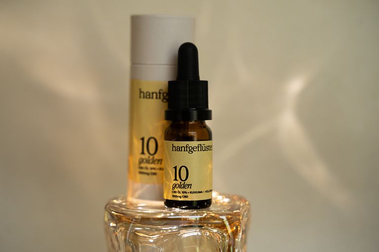 Shopapotheke HANFGEFLÜSTER Goldenes CBD Öl 10%