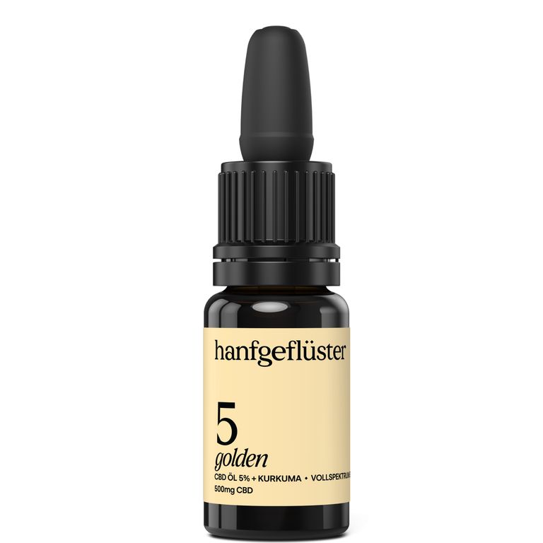 shopapotheke HANFGEFLÜSTER Goldenes CBD Öl CBD 5%