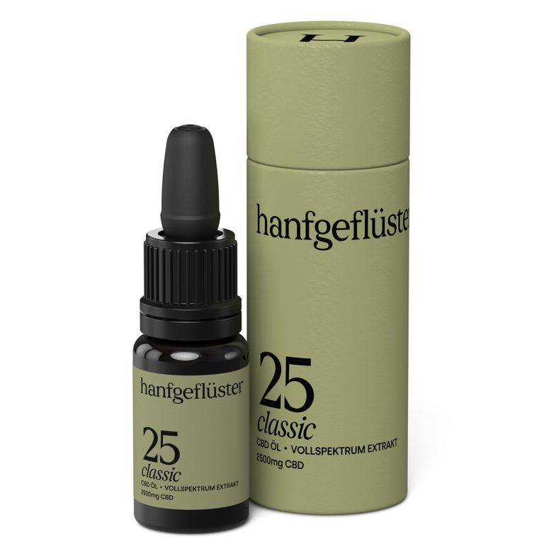 shopapotheke HANFGEFLÜSTER Vollspektrum CBD Öl 25%