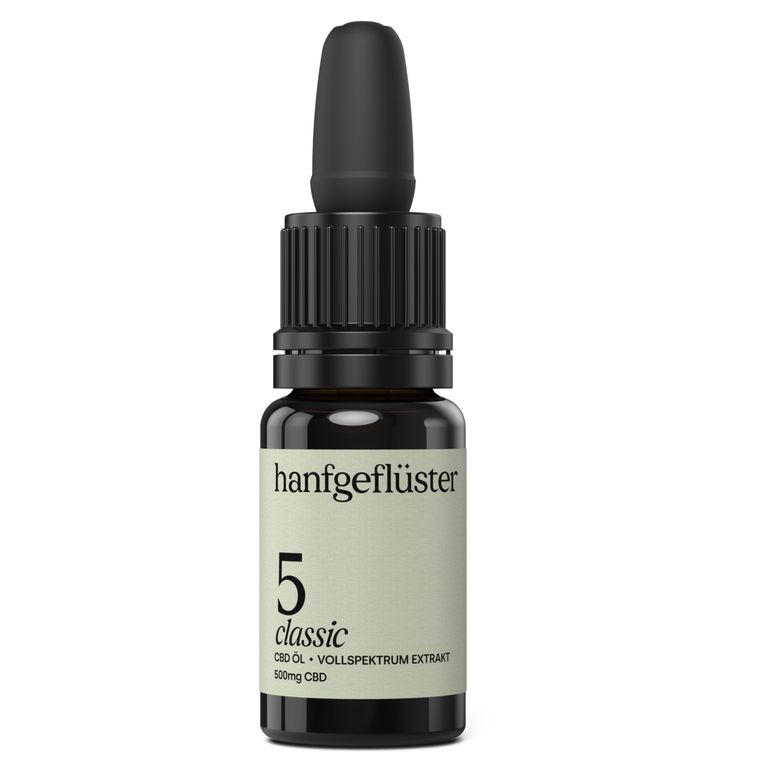 Shopapotheke HANFGEFLÜSTER Vollspektrum CBD Öl 5%