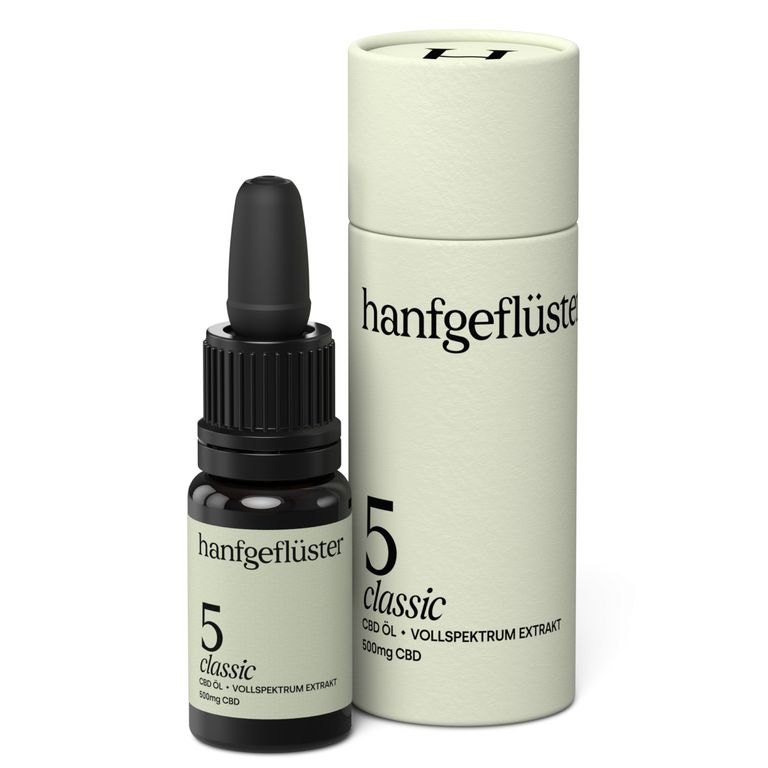 shopapotheke HANFGEFLÜSTER Vollspektrum CBD Öl 5%