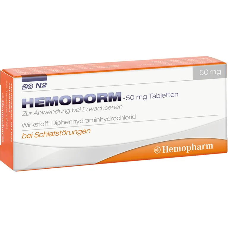 shopapotheke HEMODORM-50 mg Einschlaftabletten
