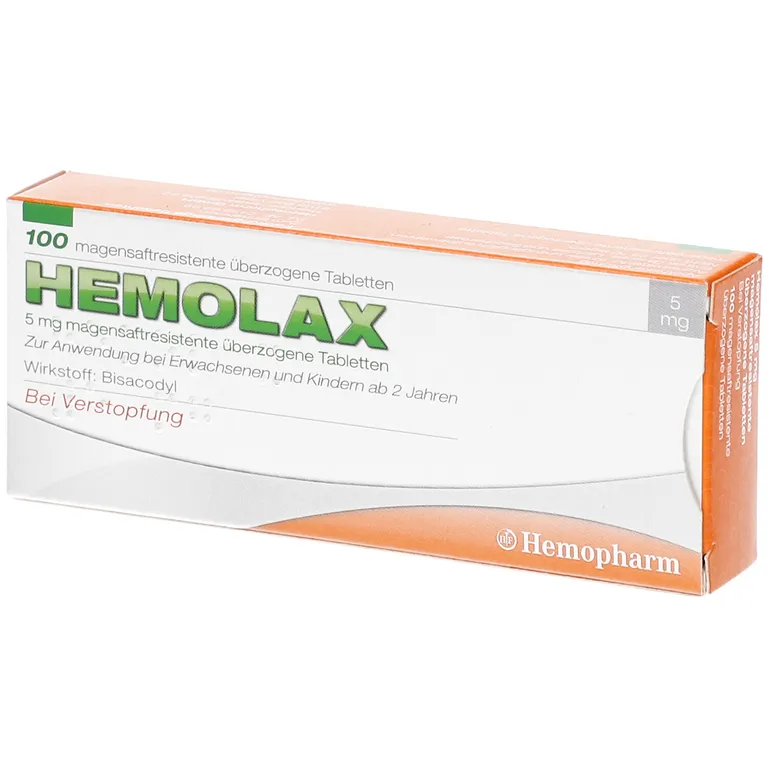 Shopapotheke Hemolax 5mg Dragees